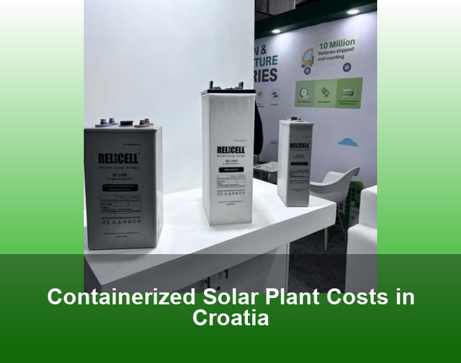 Containerized Solar Plant Costs in Croatia